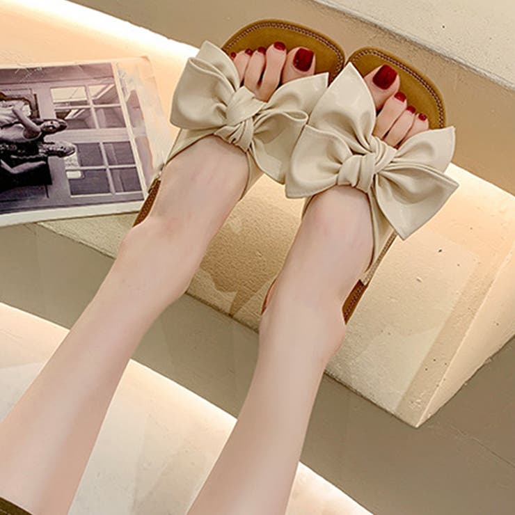 リボンデザインサンダル レディース シューズ | Amulet | 詳細画像12 