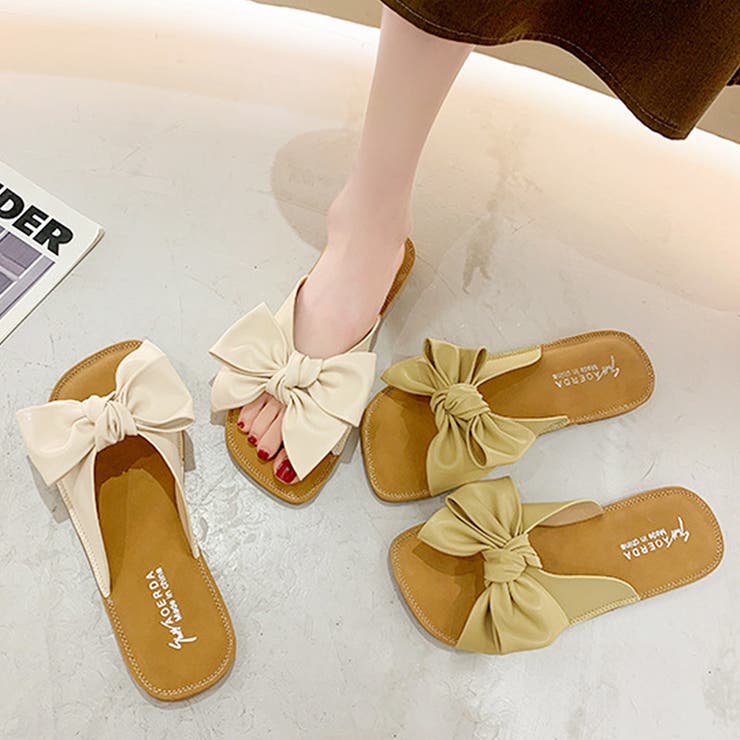 リボンデザインサンダル レディース シューズ | Amulet | 詳細画像13 