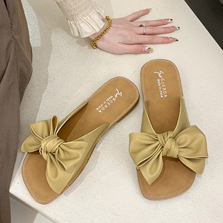 リボンデザインサンダル レディース シューズ | Amulet | 詳細画像14 