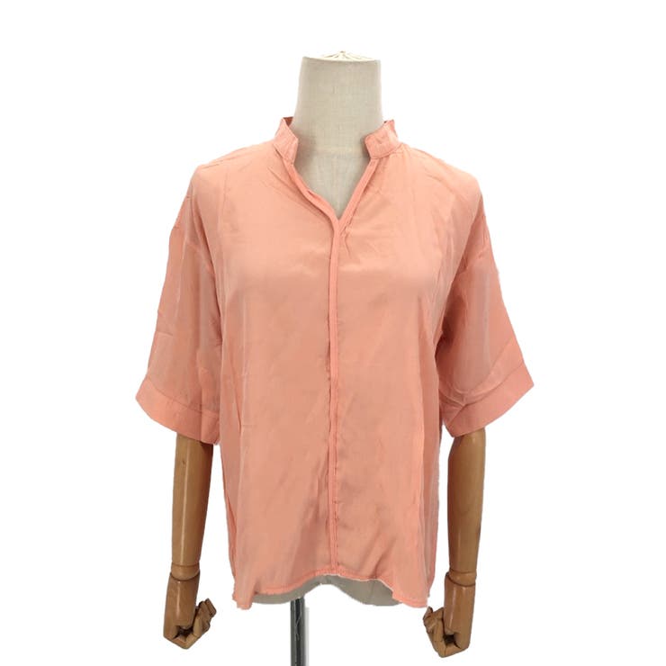 スキッパーブラウス レディース カジュアル | Amulet | 詳細画像17 