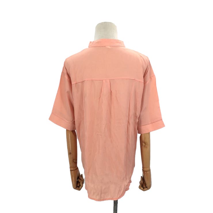 スキッパーブラウス レディース カジュアル | Amulet | 詳細画像19 