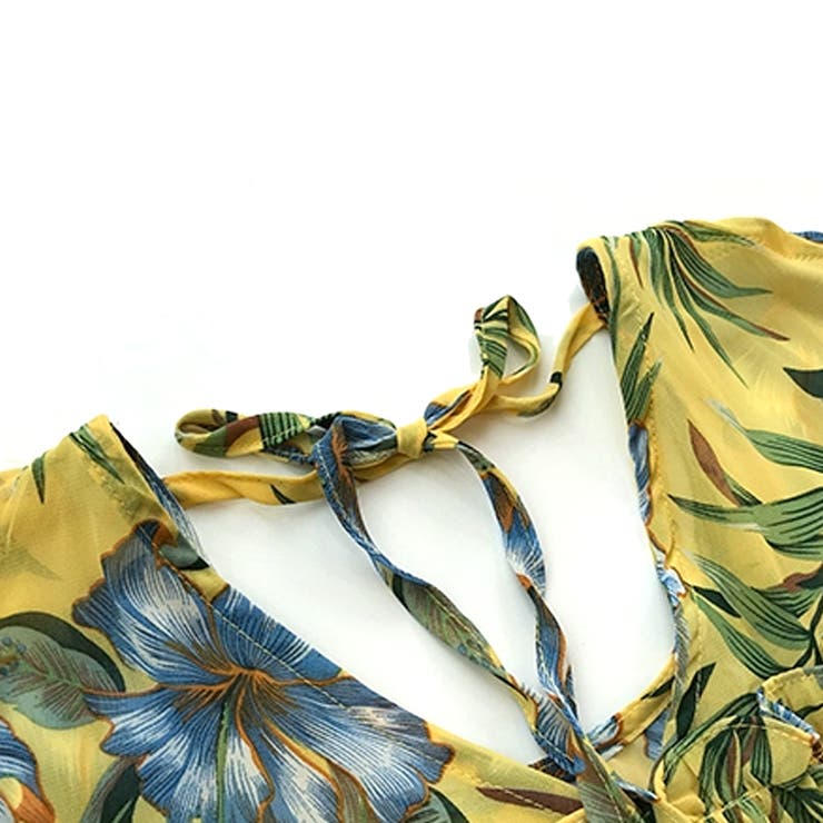 ボタニカルシフォントップス レディース カジュアル | Amulet | 詳細画像15 