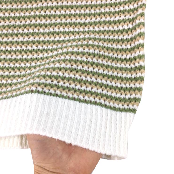 ボーダーニットセーター 秋 冬 | Amulet | 詳細画像20 