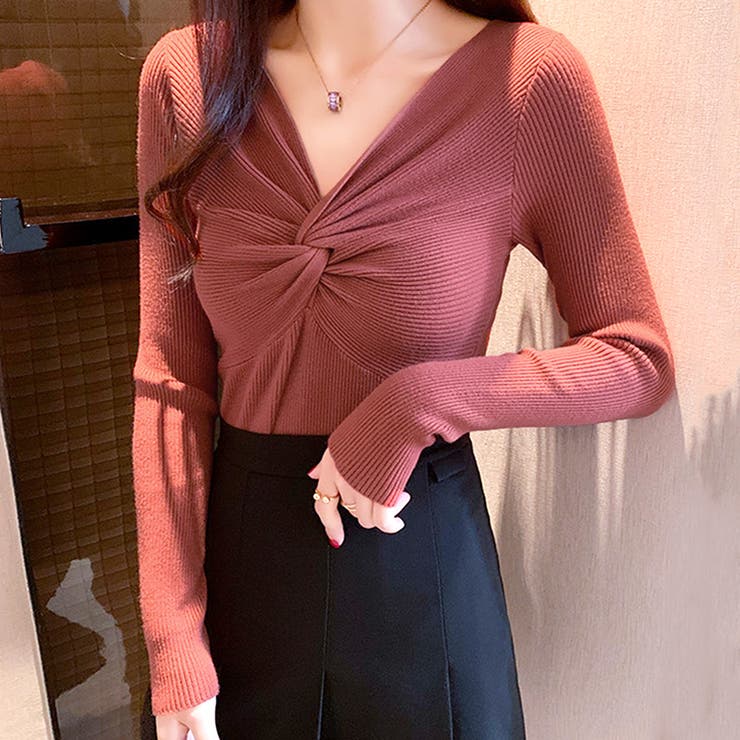 ツイストリブニット 春 秋 | Amulet | 詳細画像12 