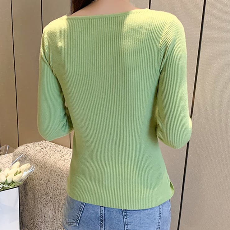 ツイストリブニット 春 秋 | Amulet | 詳細画像15 