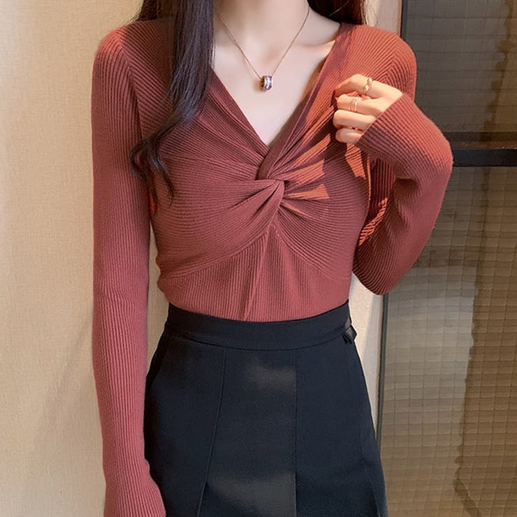 ツイストリブニット 春 秋 | Amulet | 詳細画像16 