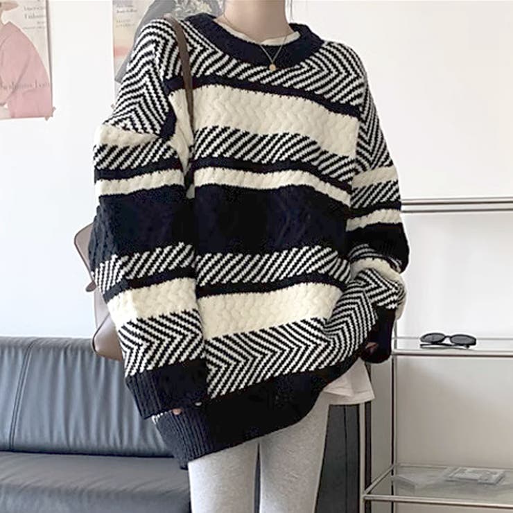 オーバーサイズゆったりニット 秋 冬 | Amulet | 詳細画像8 