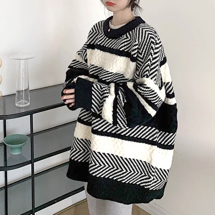 オーバーサイズゆったりニット 秋 冬 | Amulet | 詳細画像9 