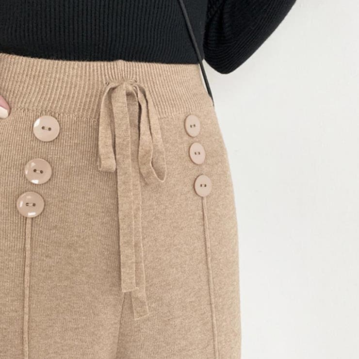 ニットタックパンツ レディース 10代 | Amulet | 詳細画像16 