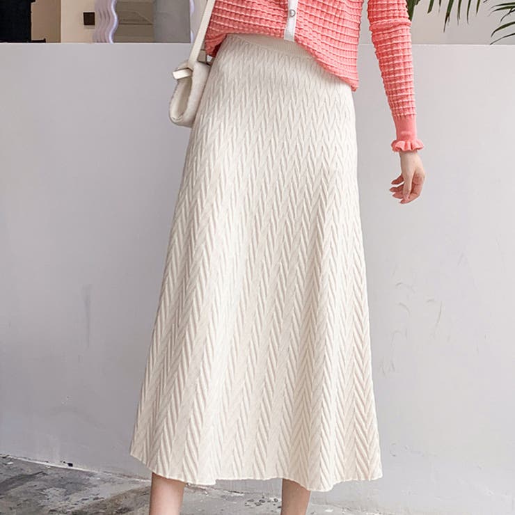 ニットフレアスカート 秋 冬 | Amulet | 詳細画像15 