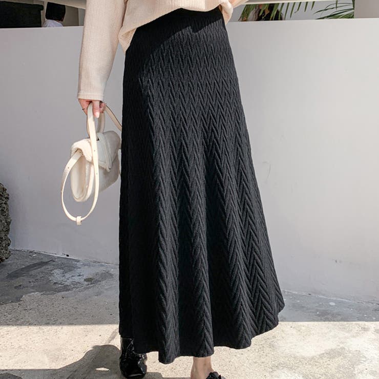 ニットフレアスカート 秋 冬 | Amulet | 詳細画像16 