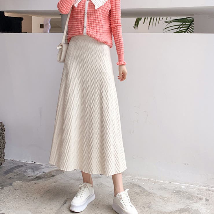 ニットフレアスカート 秋 冬 | Amulet | 詳細画像3 