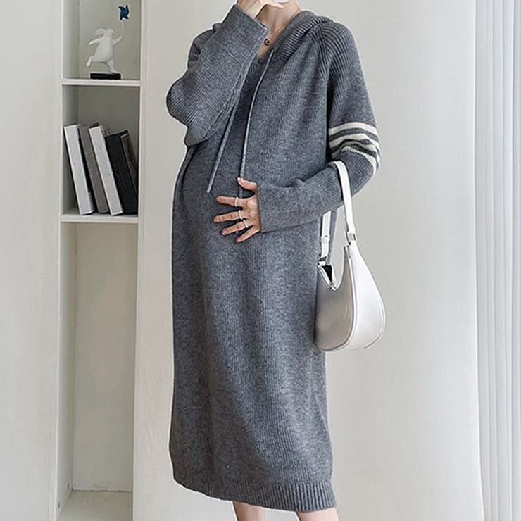 カジュアルニットワンピース レディース 10代 | Amulet | 詳細画像13 