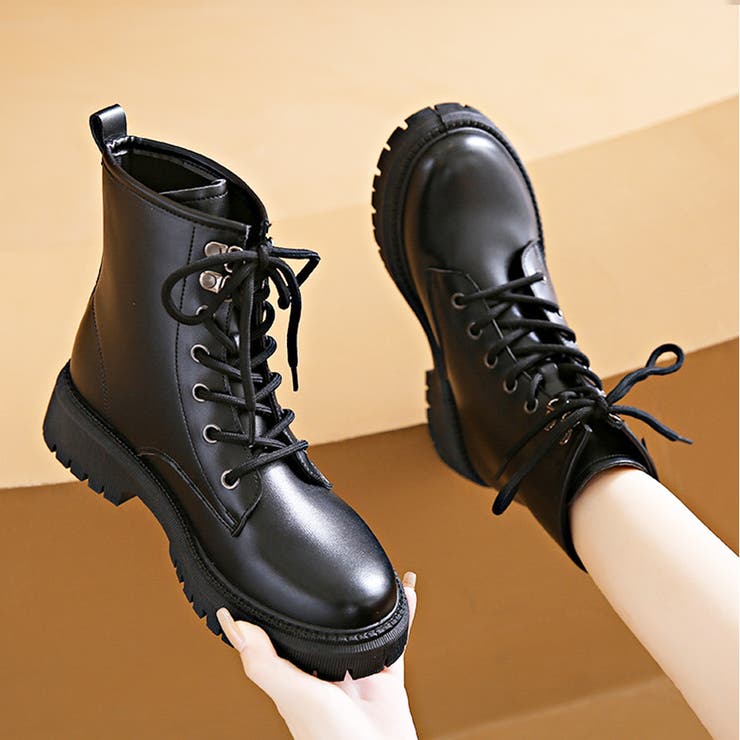 レースアップショートブーツ レディース 10代 | Amulet | 詳細画像8 