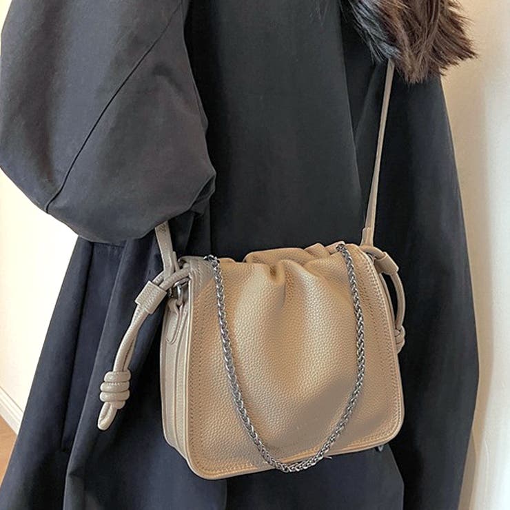 巾着型クロスボディバッグ レディース 10代 | Amulet | 詳細画像4 