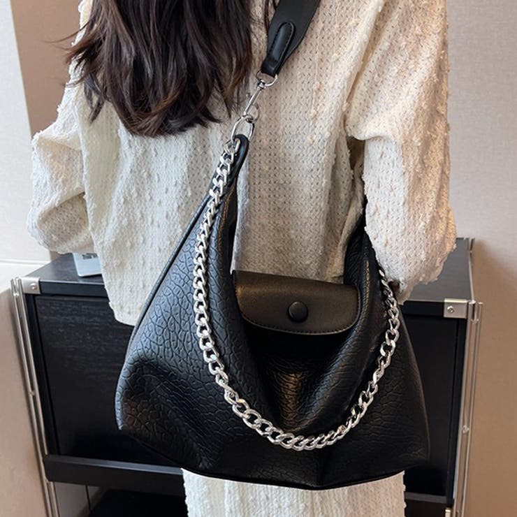 ビッグチェーンショルダーバッグ レディース 10代 | Amulet | 詳細画像7 