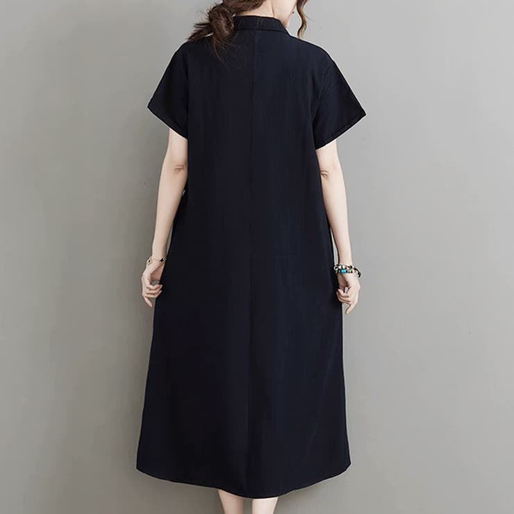 サイドリボンシャツワンピース レディース 10代 | Amulet | 詳細画像11 