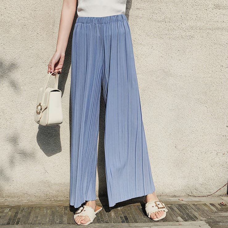 ゆったりプリーツパンツ レディース 10代 | Amulet | 詳細画像10 