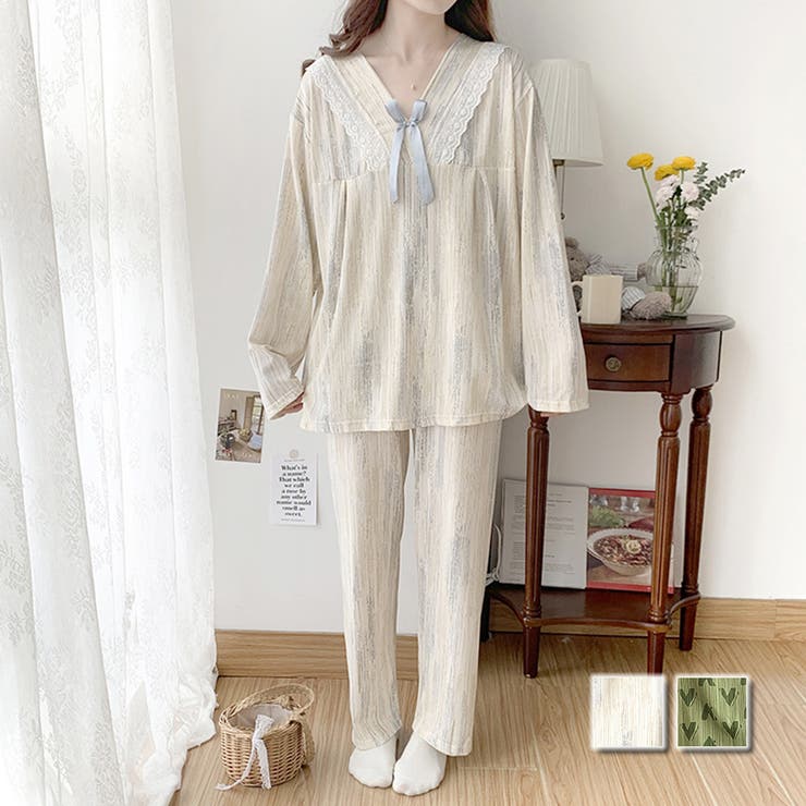 リボン付きルームウェア レディース 10代 | Amulet | 詳細画像1 