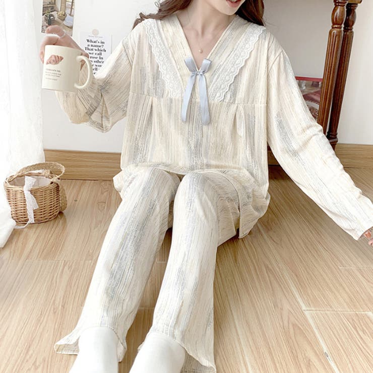 リボン付きルームウェア レディース 10代 | Amulet | 詳細画像11 