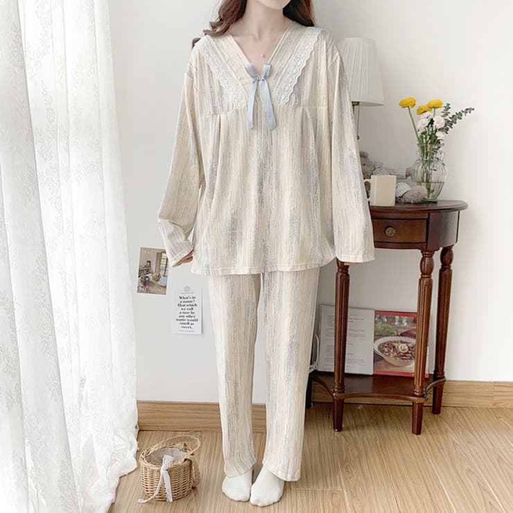 リボン付きルームウェア レディース 10代 | Amulet | 詳細画像6 