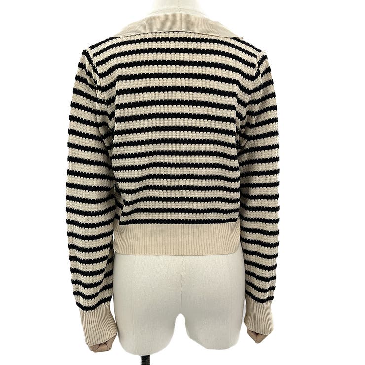 ボーダーポロニット レディース 10代 | Amulet | 詳細画像19 