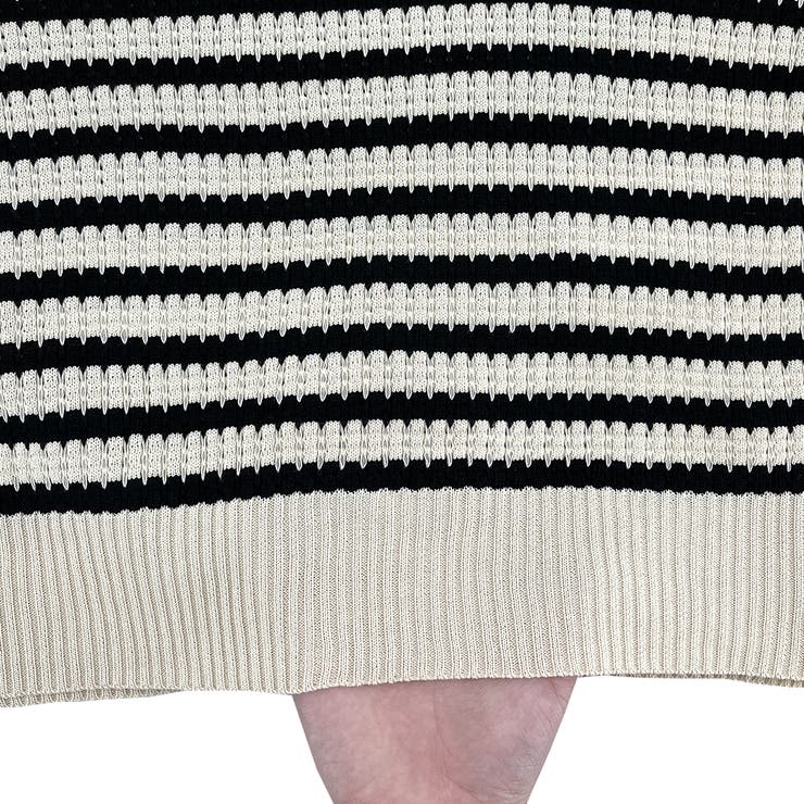 ボーダーポロニット レディース 10代 | Amulet | 詳細画像20 