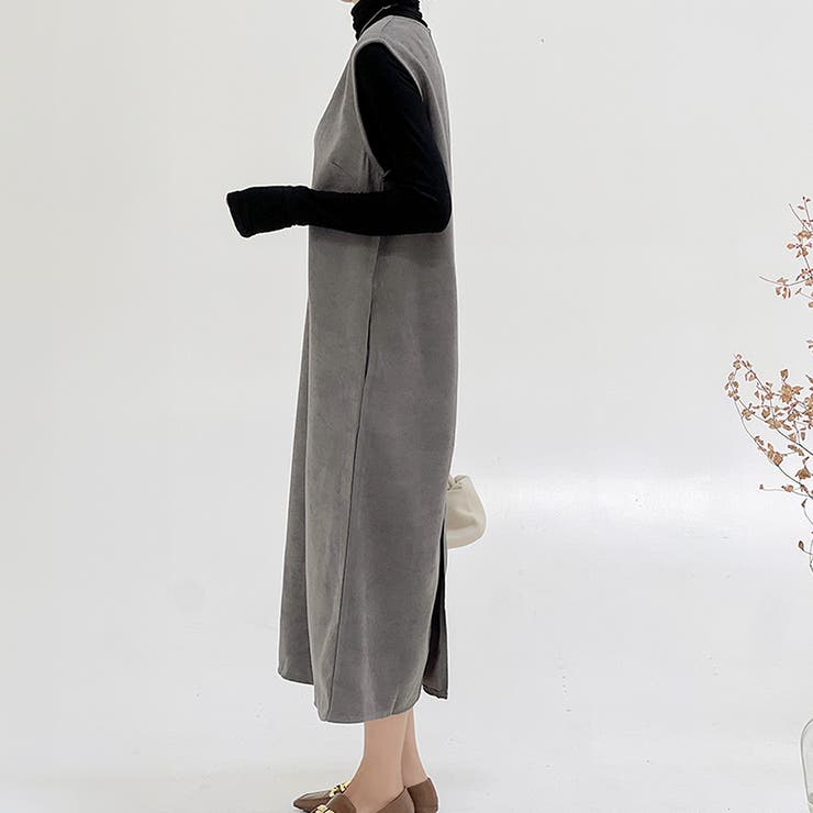 Vネックジャンパースカート 10代 20代 | Amulet | 詳細画像12 