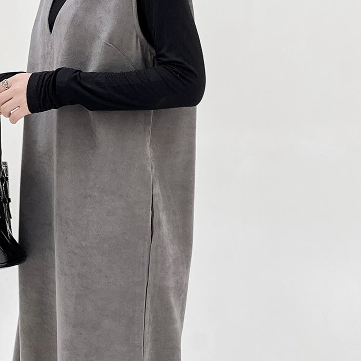 Vネックジャンパースカート 10代 20代 | Amulet | 詳細画像19 