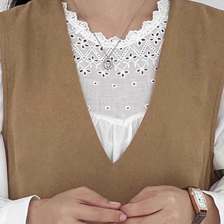 Vネックジャンパースカート 10代 20代 | Amulet | 詳細画像22 