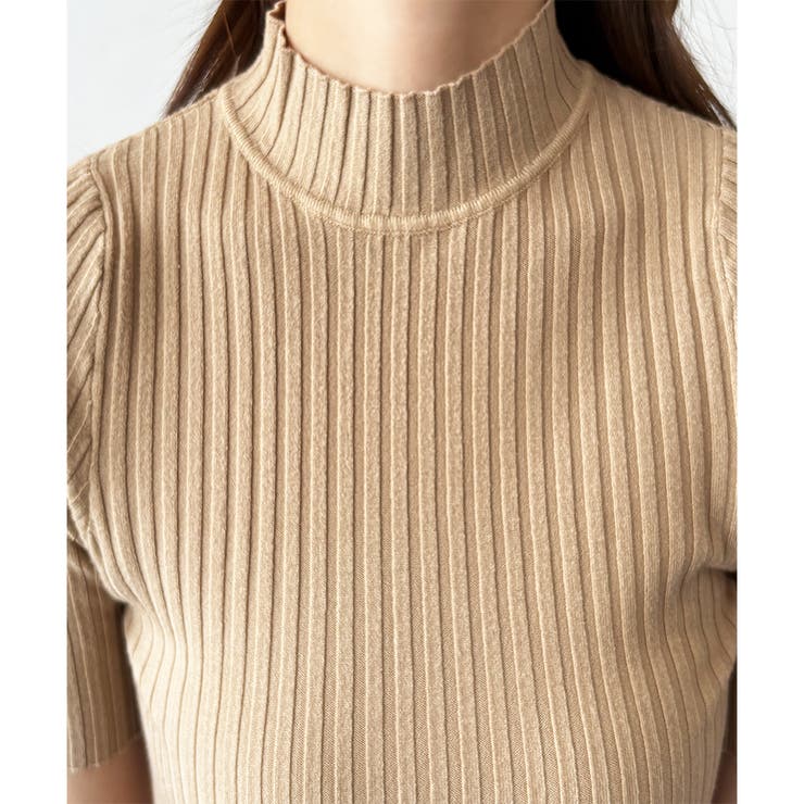 半袖リブニットソー レディース 韓国 | Amulet | 詳細画像30 