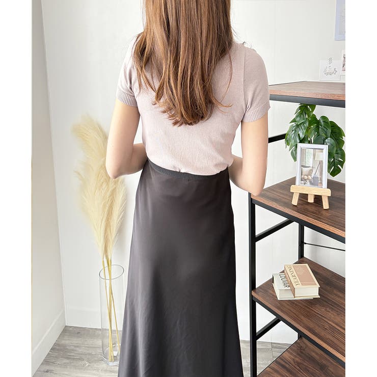 半袖ハイネックニットソー レディース 韓国 | Amulet | 詳細画像18 