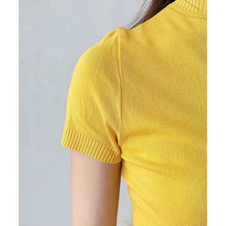 半袖ハイネックニットソー レディース 韓国 | Amulet | 詳細画像27 