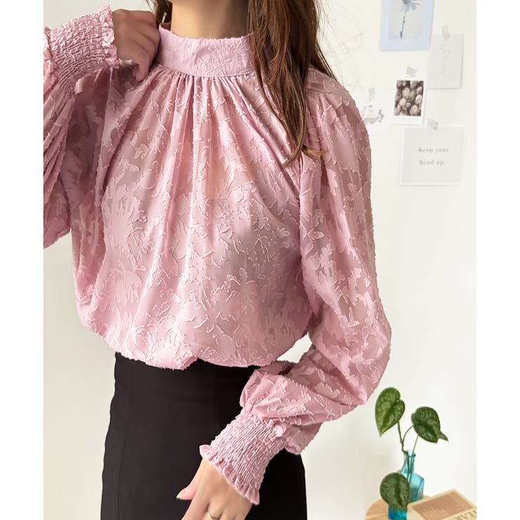 フラワーシャギーブラウス レディース 韓国 | Amulet | 詳細画像21 