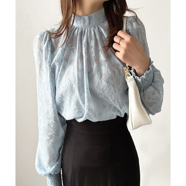 フラワーシャギーブラウス レディース 韓国 | Amulet | 詳細画像26 