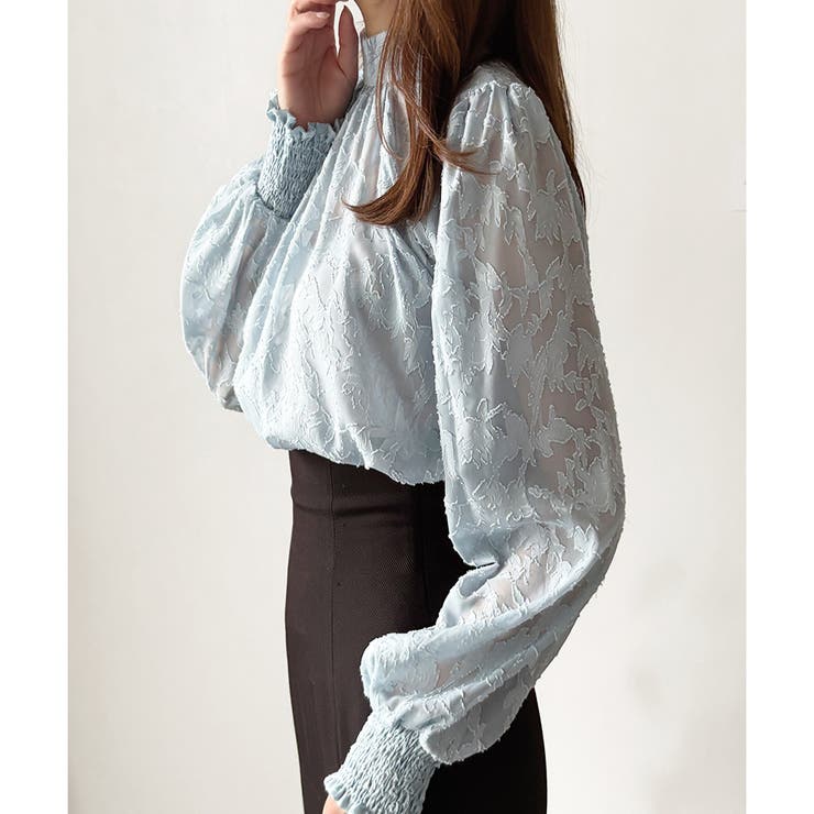 フラワーシャギーブラウス レディース 韓国 | Amulet | 詳細画像28 