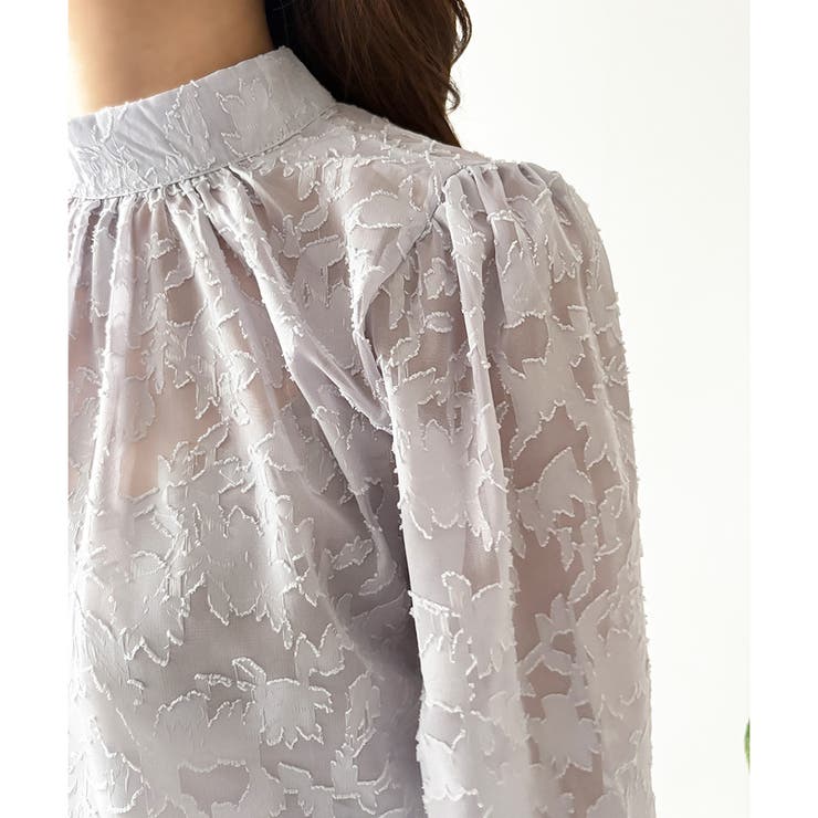 フラワーシャギーブラウス レディース 韓国 | Amulet | 詳細画像31 