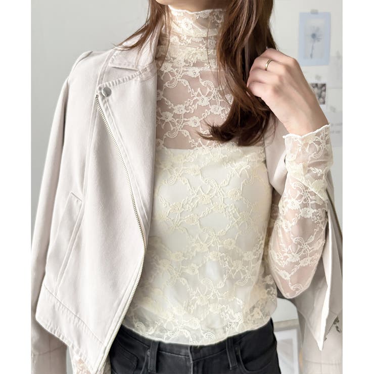 花柄シアートップス レディース 韓国 | Amulet | 詳細画像9 