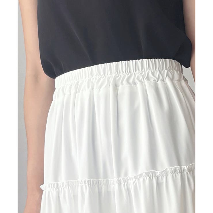 ティアードフレアロングスカート おしゃれ トレンド | Amulet | 詳細画像22 