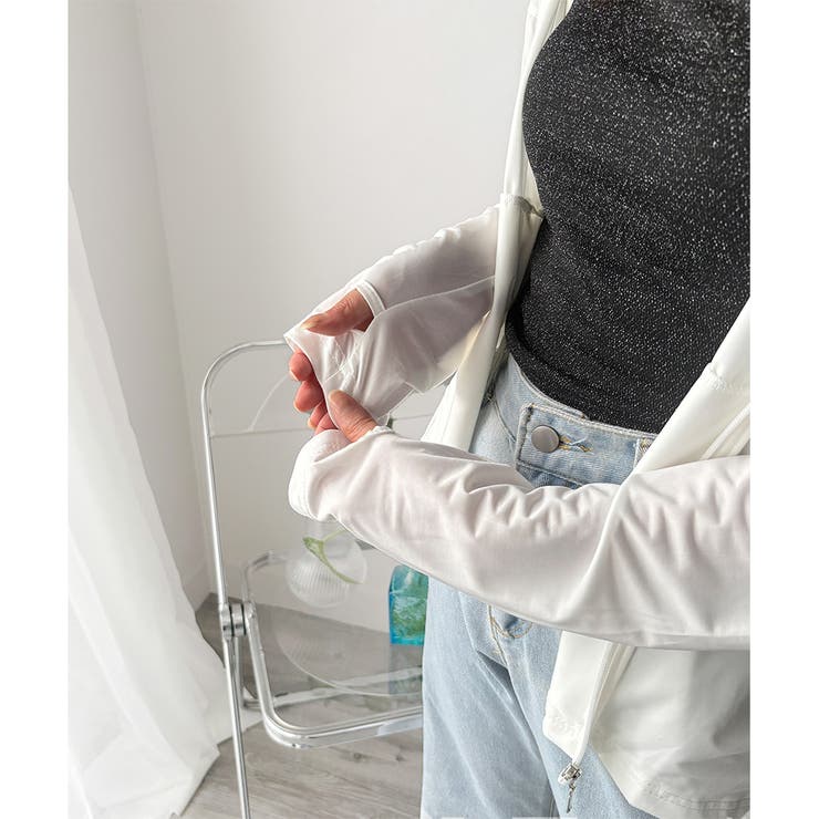 長袖ライトパーカー レディース 無地 | Amulet | 詳細画像21 