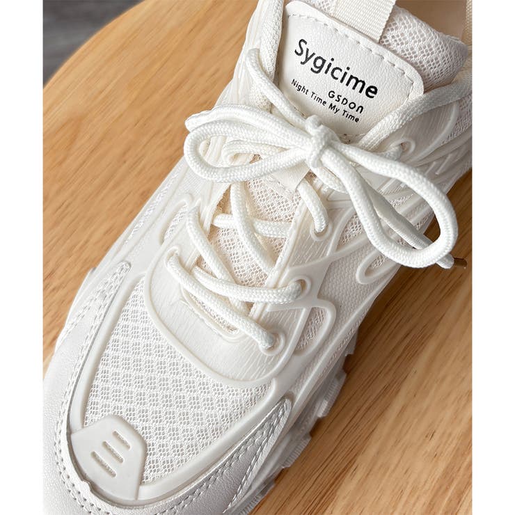 メッシュ切替厚底スニーカー レディース 軽量 | Amulet | 詳細画像26 