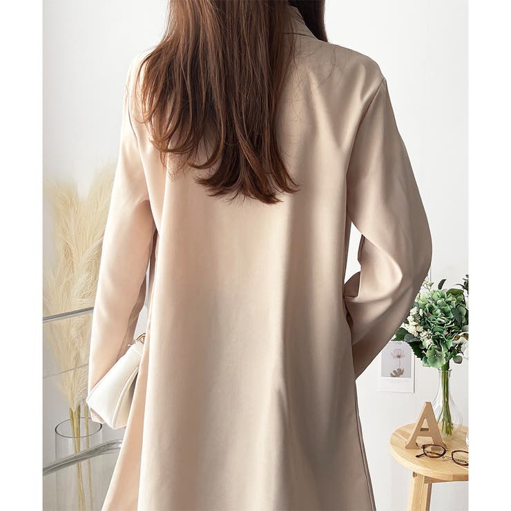 ベーシックステンカラーコート レディース おしゃれ | Amulet | 詳細画像13 