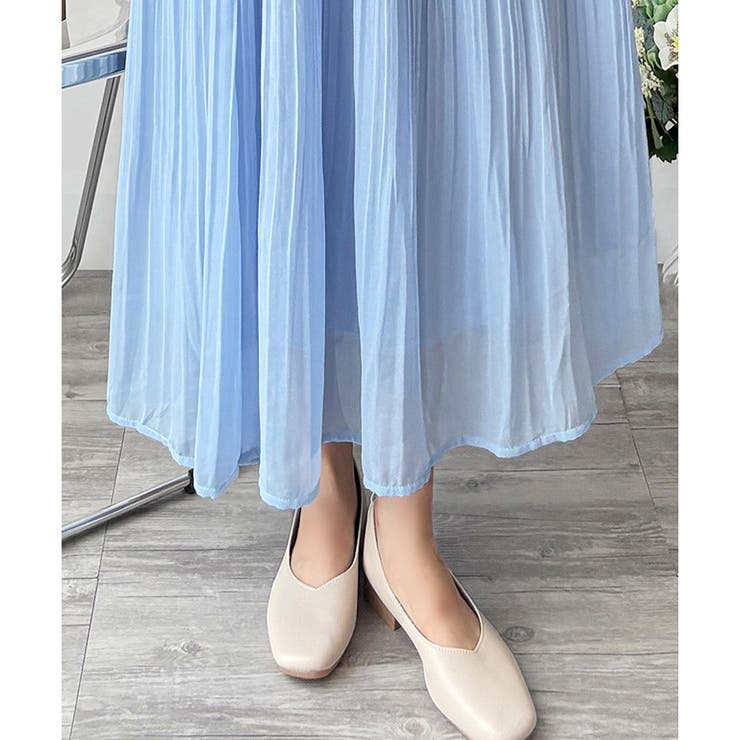 スクエアトゥローヒールパンプス おしゃれ レディース | Amulet | 詳細画像26 