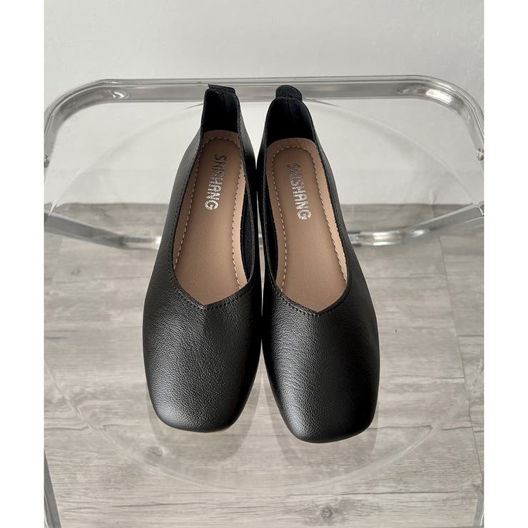 スクエアトゥローヒールパンプス おしゃれ レディース | Amulet | 詳細画像31 