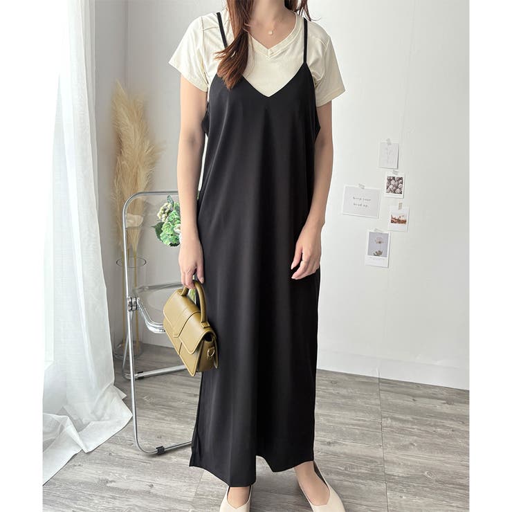 キャミソールロングワンピース レディース ゆったり | Amulet | 詳細画像11 