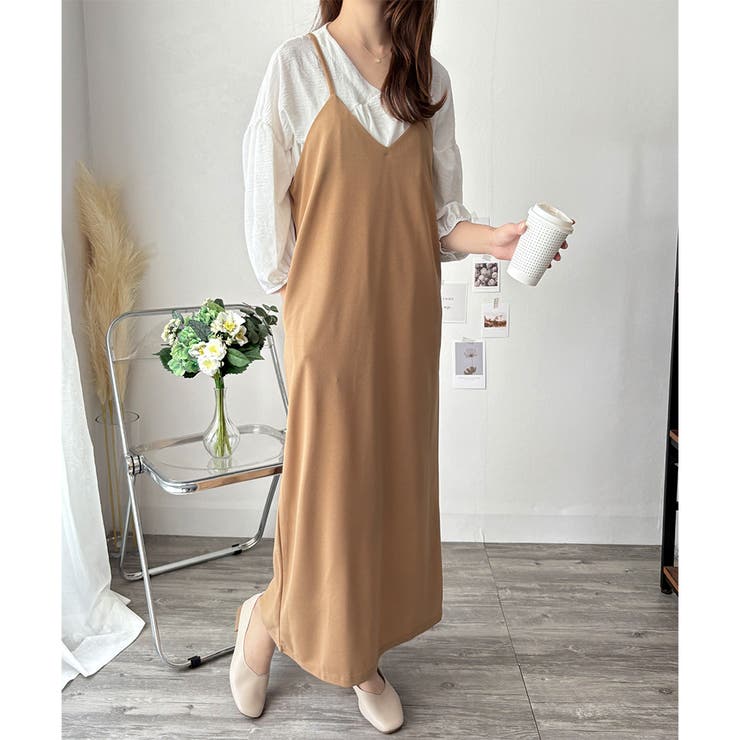 キャミソールロングワンピース レディース ゆったり | Amulet | 詳細画像16 