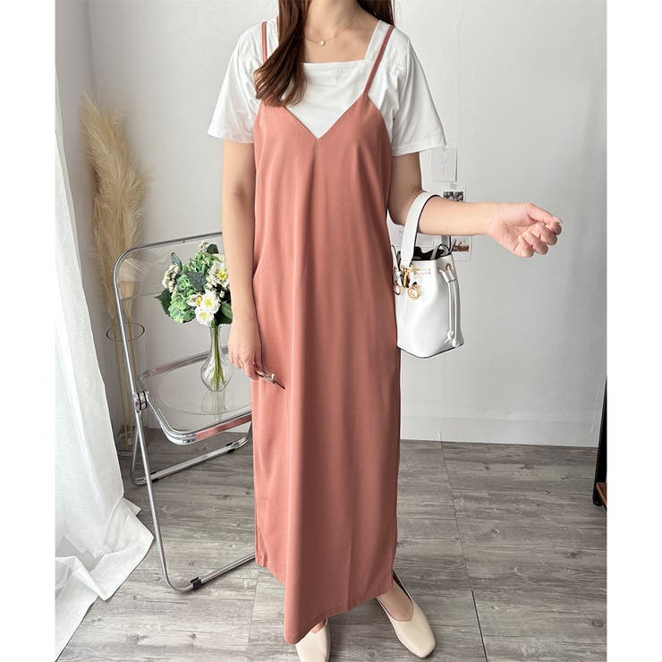 キャミソールロングワンピース レディース ゆったり | Amulet | 詳細画像18 