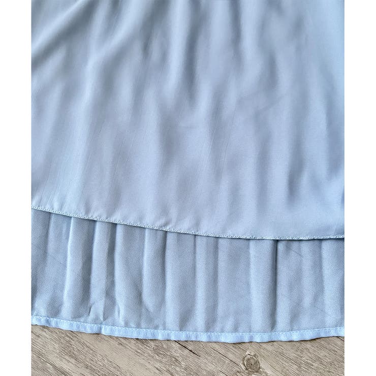 シフォン風プリーツロングスカート レディース ウエストゴム | Amulet | 詳細画像22 