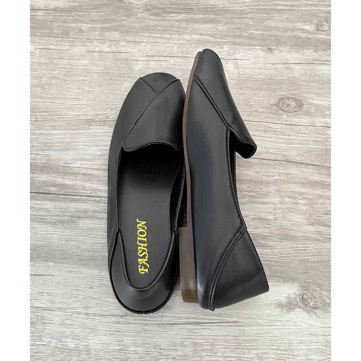 スクエアトゥフラットシューズ レディース 楽ちん | Amulet | 詳細画像22 