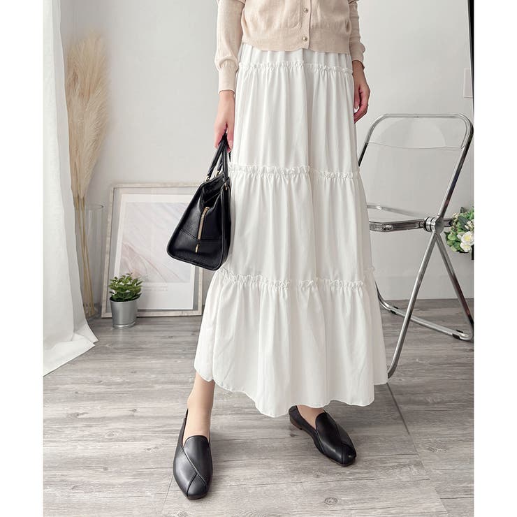 スクエアトゥフラットシューズ レディース 楽ちん | Amulet | 詳細画像3 